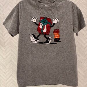 Nike Gray Tee with Gift Box